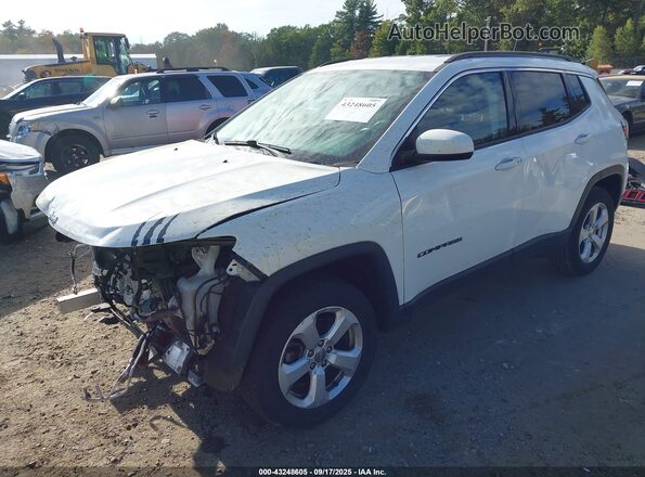 3C4NJDBB8KT594156 2019 JEEP COMPASS White Vista tres cuartos delantera izquierda