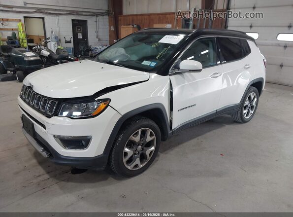3C4NJDCB0LT154061 2020 JEEP COMPASS White Առջևի ձախ երեք քառորդ տեսարան