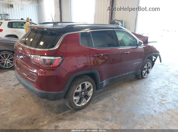 3C4NJDCB0LT228255 2020 JEEP COMPASS Red Rear right