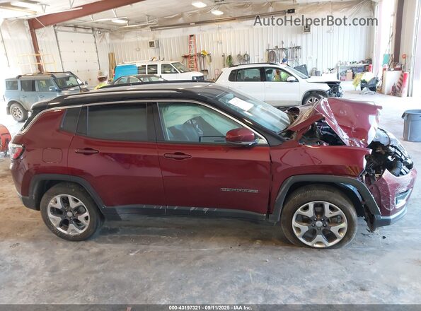 3C4NJDCB0LT228255 2020 JEEP COMPASS Red Rear interior view