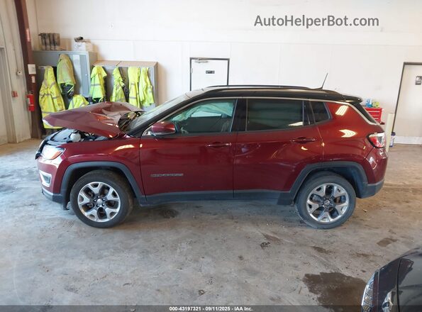3C4NJDCB0LT228255 2020 JEEP COMPASS Red 360 interior view
