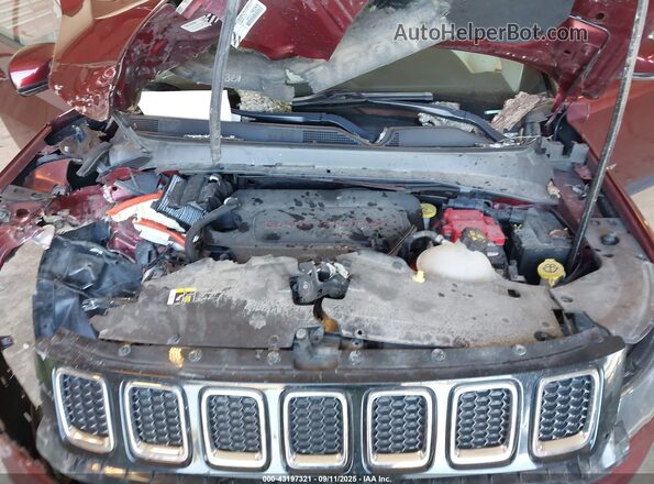 3C4NJDCB0LT228255 2020 JEEP COMPASS Red Rear view