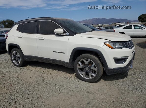 3C4NJDCB2KT653667 2019 JEEP COMPASS White Передня права чверть