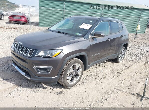 3C4NJDCB2LT166597 2020 JEEP COMPASS Gray წინა მარცხენა ხედი სამი მეოთხედიდან
