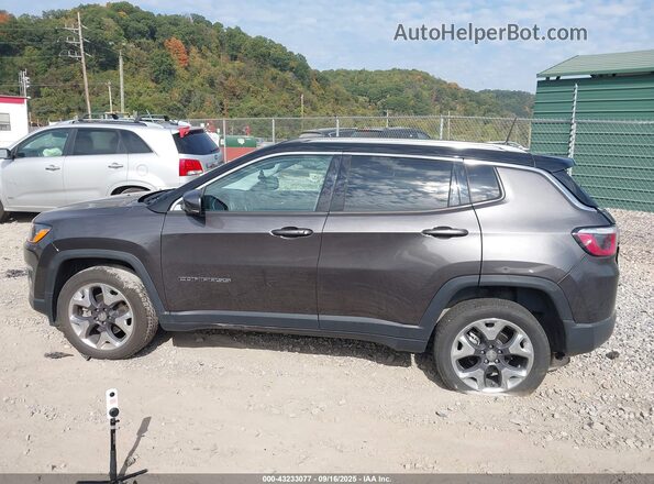 3C4NJDCB2LT166597 2020 JEEP COMPASS Gray უკანა სალონის ხედი