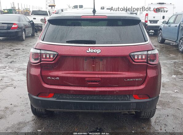 3C4NJDCB5NT110379 2022 JEEP COMPASS Maroon 