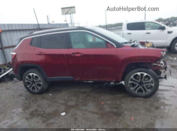 3C4NJDCB5NT110379 2022 JEEP COMPASS Maroon 360 interior view