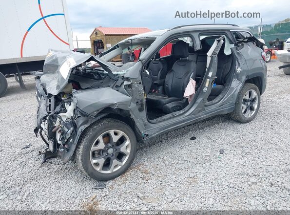 3C4NJDCB6LT111800 2020 JEEP COMPASS Gray წინა მარცხენა ხედი სამი მეოთხედიდან