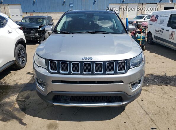 3C4NJDCB7MT503511 2021 JEEP COMPASS Silver Front view
