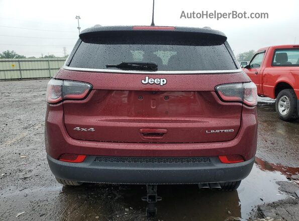 3C4NJDCB8MT520642 2021 JEEP COMPASS Бордовый 