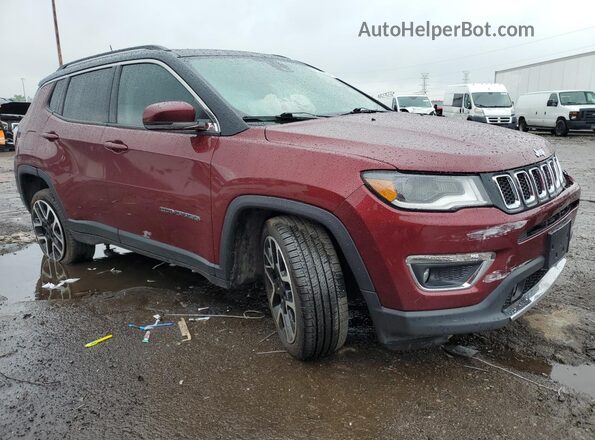 3C4NJDCB8MT520642 2021 JEEP COMPASS Бордовый 