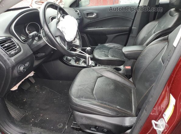 3C4NJDCB8MT520642 2021 JEEP COMPASS Бордовый 