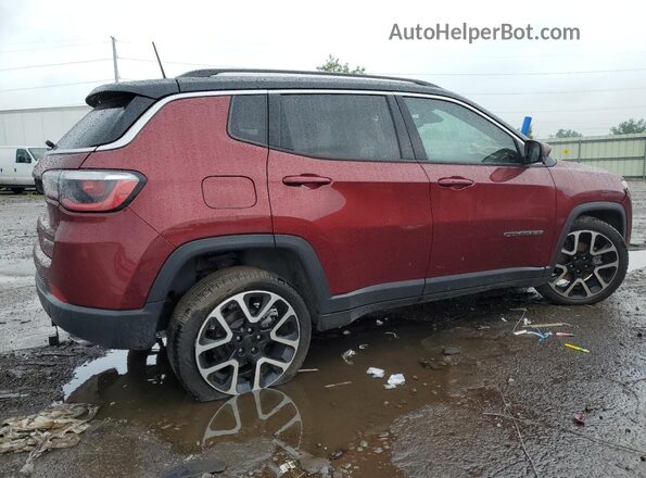 3C4NJDCB8MT520642 2021 JEEP COMPASS Бордовый 