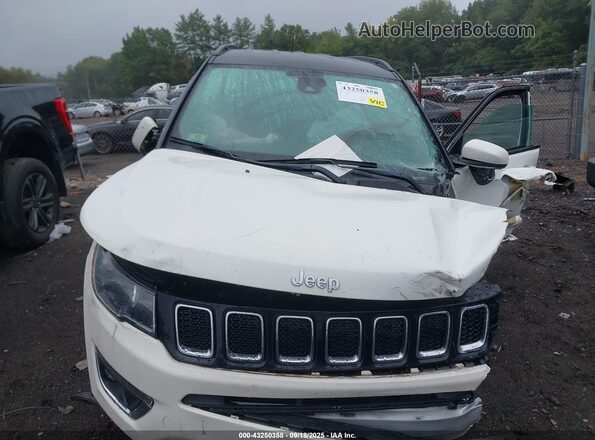 3C4NJDCB9MT573219 2021 JEEP COMPASS White Widok zestawu wskaźników
