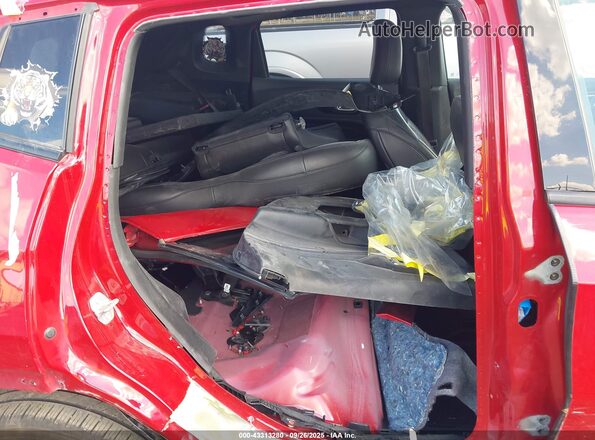3C4NJDCB9NT157611 2022 JEEP COMPASS Red Вид наклейки з VIN-кодом