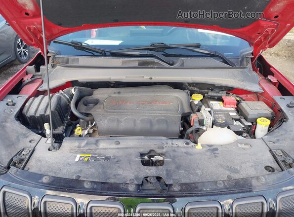 3C4NJDCB9NT157611 2022 JEEP COMPASS Red Вид ззаду