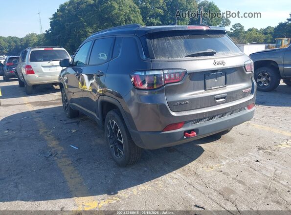 3C4NJDDB0MT523825 2021 JEEP COMPASS Gray Rear left
