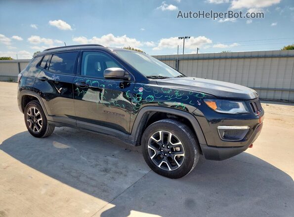 3C4NJDDB0MT599027 2021 JEEP COMPASS Black Առջևի աջ