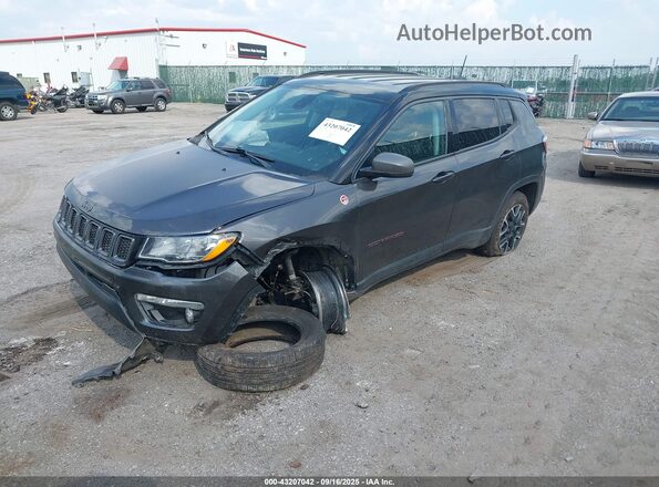 3C4NJDDB1LT111881 2020 JEEP COMPASS Black Vista tres cuartos delantera izquierda