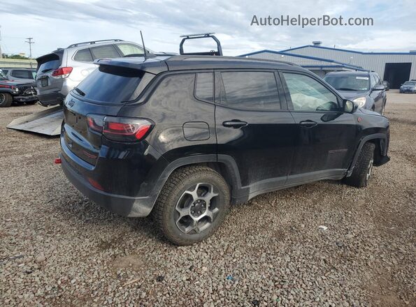 3C4NJDDB1NT226239 2022 JEEP COMPASS Black Trasero derecho