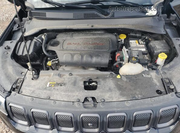 3C4NJDDB1NT226239 2022 JEEP COMPASS Black Vista del compartimento del motor