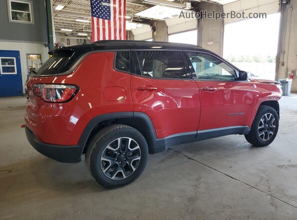 3C4NJDDB2LT221581 2020 JEEP COMPASS Red Trasero derecho