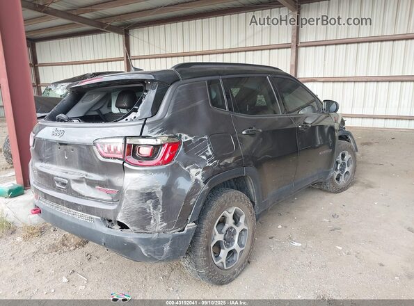 3C4NJDDB2NT146397 2022 JEEP COMPASS Gray Задня права чверть