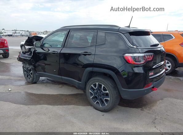 3C4NJDDB3MT583825 2021 JEEP COMPASS Black Rear left