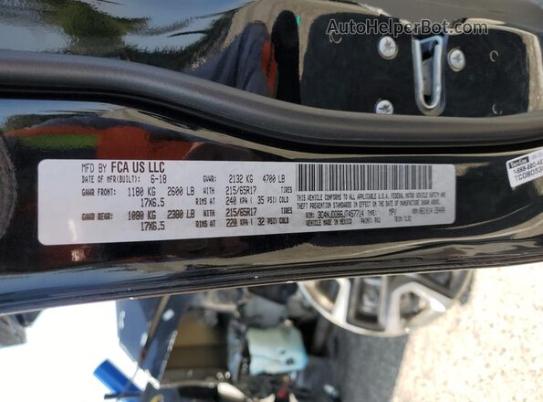 3C4NJDDB6JT457714 2018 JEEP COMPASS Черный 