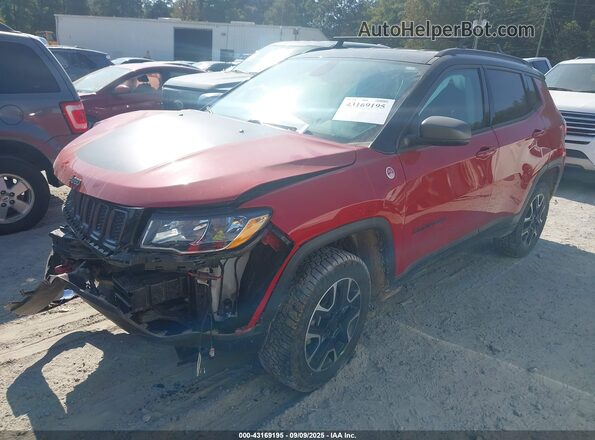 3C4NJDDB8LT143999 2020 JEEP COMPASS Red Vista tres cuartos delantera izquierda