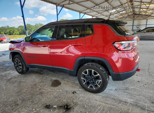 3C4NJDDB8LT171415 2020 JEEP COMPASS Red Trasero izquierdo