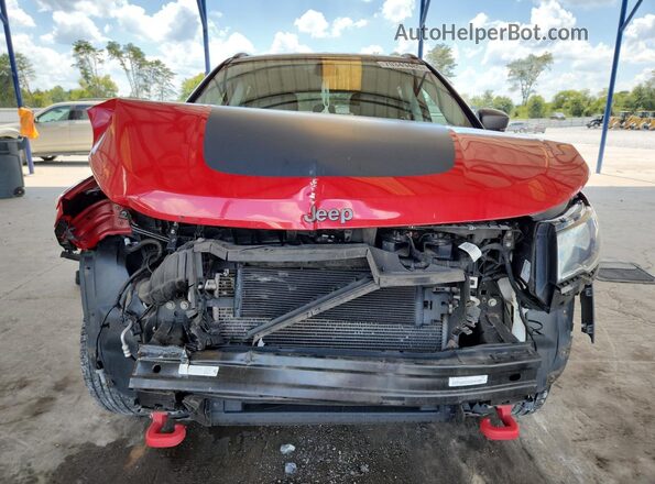 3C4NJDDB8LT171415 2020 JEEP COMPASS Red Vista frontal