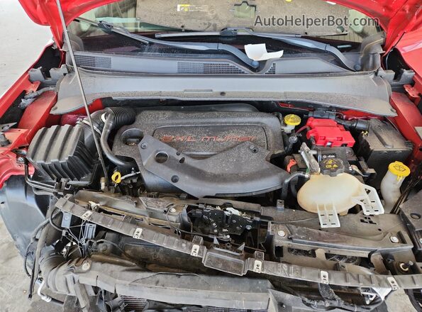 3C4NJDDB8LT171415 2020 JEEP COMPASS Red Vista del compartimento del motor
