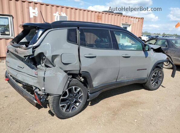 3C4NJDDB9LT161881 2020 JEEP COMPASS Charcoal Tył prawy