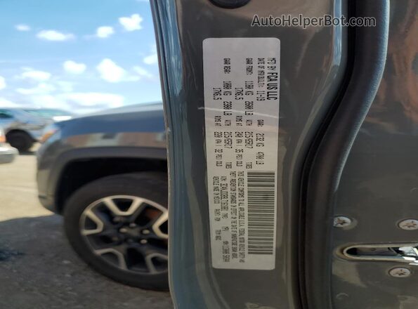 3C4NJDDB9LT161881 2020 JEEP COMPASS Charcoal Widok naklejki z numerem VIN