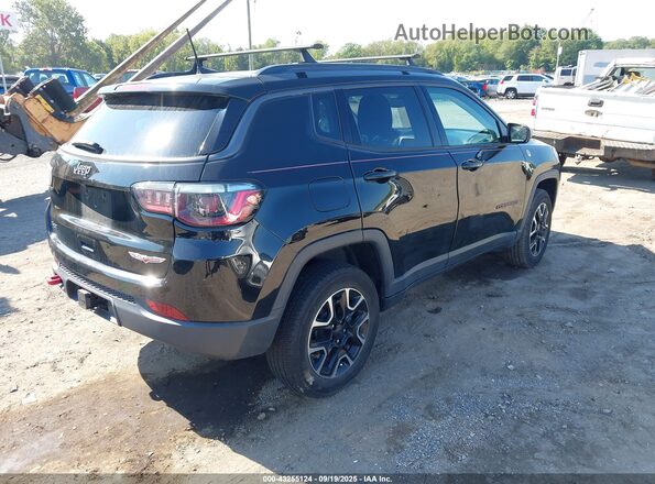 3C4NJDDBXLT100894 2020 JEEP COMPASS Black Tył prawy