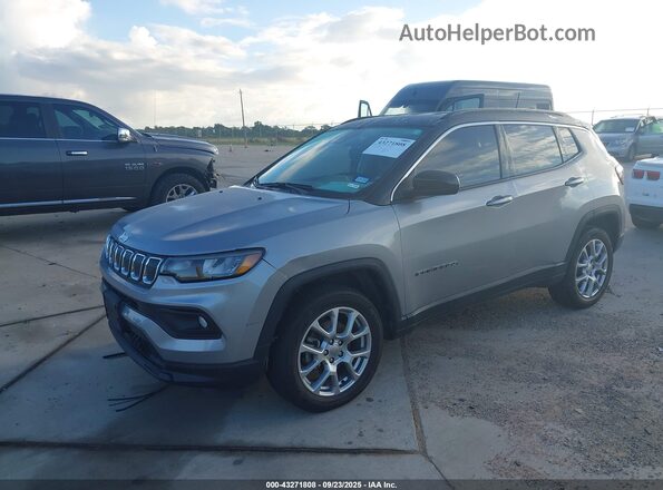 3C4NJDFBXNT231873 2022 JEEP COMPASS Gray Przód lewy