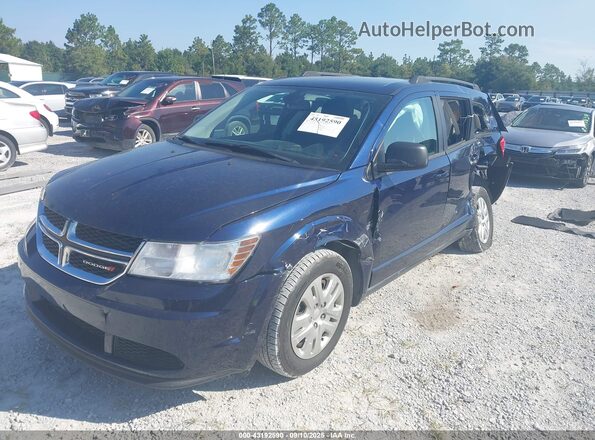 3C4PDCAB6LT214132 2020 DODGE JOURNEY Blue Առջևի ձախ երեք քառորդ տեսարան