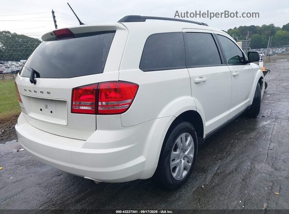 3C4PDCAB7JT429550 2018 DODGE JOURNEY White Հետևի աջ