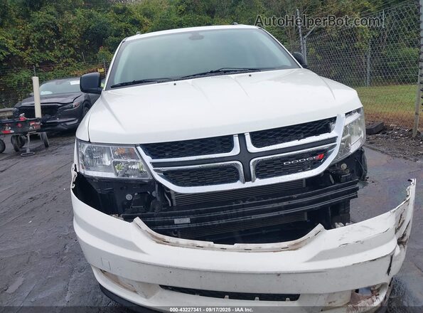 3C4PDCAB7JT429550 2018 DODGE JOURNEY White Սարքավորումների վահանակի տեսք