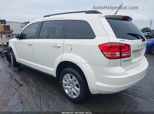 3C4PDCAB7JT429550 2018 DODGE JOURNEY White Սալոնի 360 աստիճան տեսք
