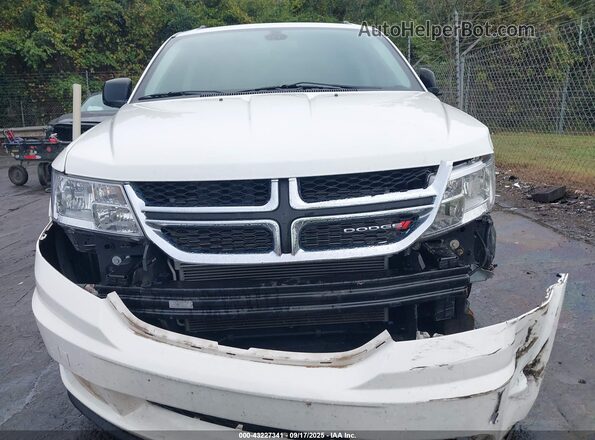 3C4PDCAB7JT429550 2018 DODGE JOURNEY White Դիմացի տեսք