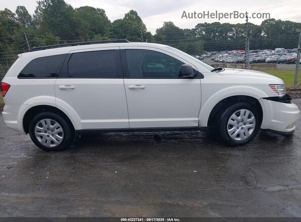 3C4PDCAB7JT429550 2018 DODGE JOURNEY White Սալոնի հետևի տեսք