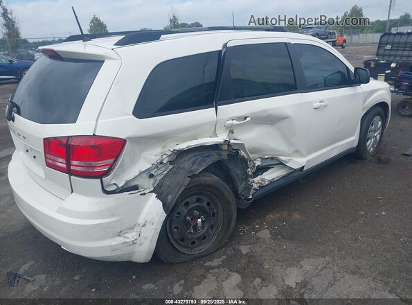 3C4PDCAB7KT865784 2019 DODGE JOURNEY White Vista frontal