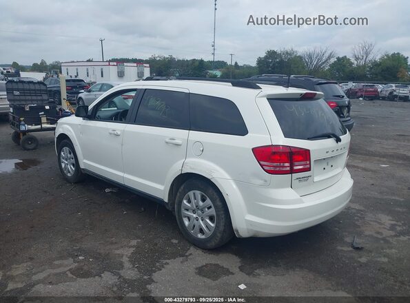 3C4PDCAB7KT865784 2019 DODGE JOURNEY White Trasero izquierdo