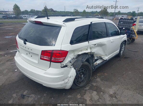 3C4PDCAB7KT865784 2019 DODGE JOURNEY White Trasero derecho