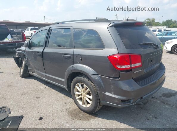 3C4PDCBG7GT127324 2016 DODGE JOURNEY Gray Rear left