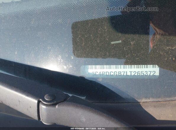 3C4PDCGB7LT265372 2020 DODGE JOURNEY Silver Widok komory silnika
