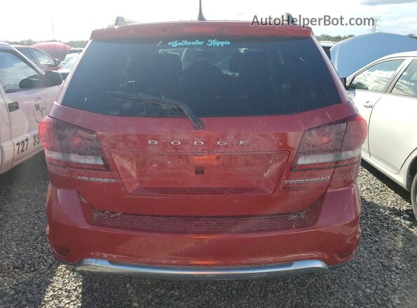 3C4PDCGBXJT252063 2018 DODGE JOURNEY Red 