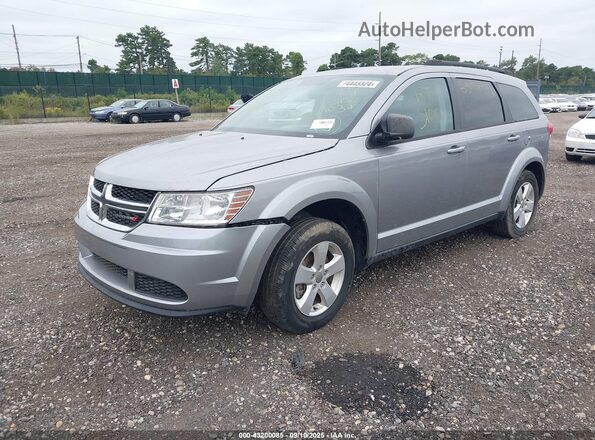3C4PDDAG7GT250404 2016 DODGE JOURNEY Silver Front left